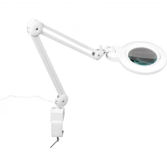 Лупа-лампа VEBER 8608D LED Bi-color со сменными линзами